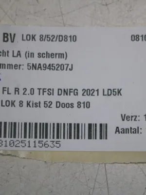 LED achterlicht LA (buitenste) VW Tiguan 3 FL R 5NA945207J