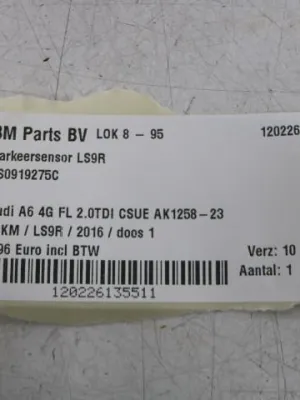 Parkeersensor LS9R Audi A6 4G FL 1S0919275C