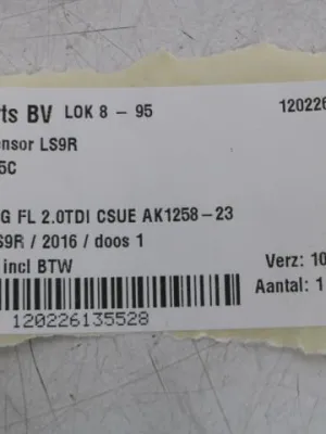 Parkeersensor LS9R Audi A6 4G FL 1S0919275C