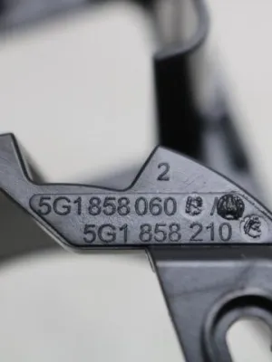 Afdekking lichtschakelaar lakzwart VW Golf 7 5G1858060