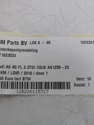 Motorkapontgrendeling Audi A6 4G FL 8T1823533