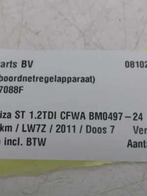 BCM (boordnetregelapparaat) Seat Ibiza ST 6R0937088F
