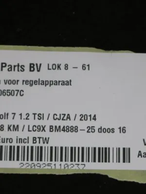Steun voor regelapparaat VW Golf 7 5Q0906507C