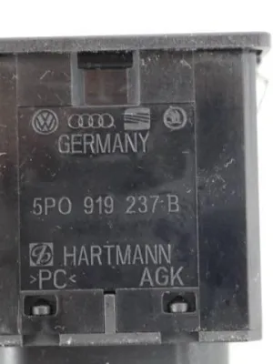 Schakelaar voor bijrijdersairbag Audi TT 8J Coupe 5P0919237B