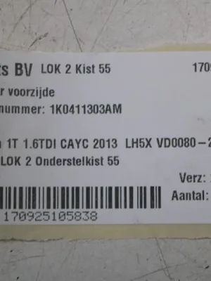 Stabilisatorstang voorzijde VW Touran 1T 1K0411303AM