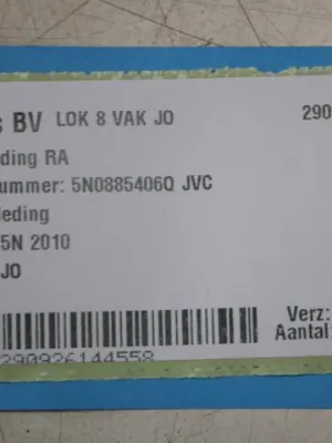 Zitting bekleding RA VW Tiguan 5N JVC 5N0885406Q