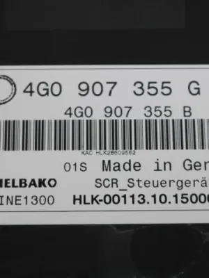 Regelappa. reductiemid. doseersysteem Audi A6 4G 4G0907355G