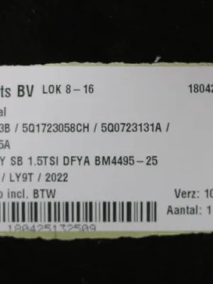 Rempedaal Audi A3 8Y 5Q1723143B