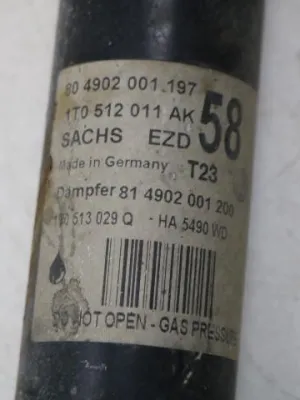 Schokbreker achter kan L en R VW Touran 1T 1T0513029Q