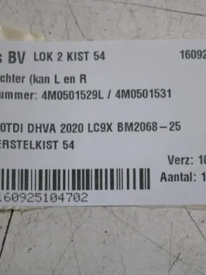 Draagarm achter kan L en R Audi SQ8 4M0501529L