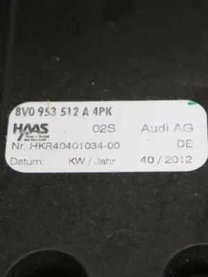 Stuurkolombekleding Audi A3 8V 8V1953491