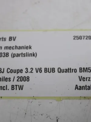 Handrem mechaniek Audi TT 8J Coupe 8J0711303B