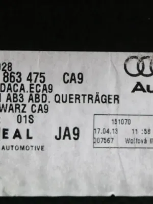 Afdekking bagageruimte Audi A3 8V 8V5863475