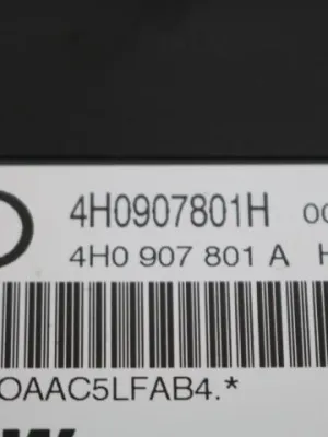 Regelapparaat elektrische handrem Audi A6 4G FL 4H0907801H