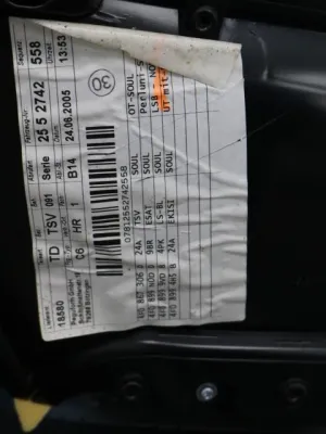 Portierbekleding RA Audi A6 4F Limo 4F0867304BH