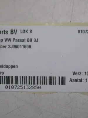 NIEUW! 1 losse org. 19 inch wieldop VW Passat B9! 3J0601169A