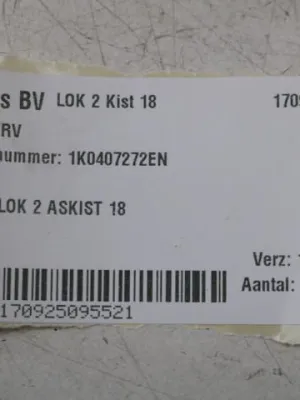 Aandrijfas RV VW Golf 5 1K0407272EN