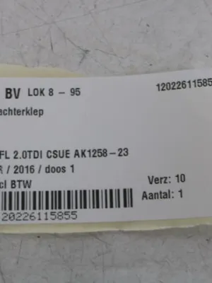 Schakelaar achterklep Audi A6 4G FL 4G0959831B