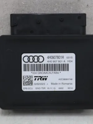 Regelapparaat elektrische handrem Audi A6 4G FL 4H0907801H