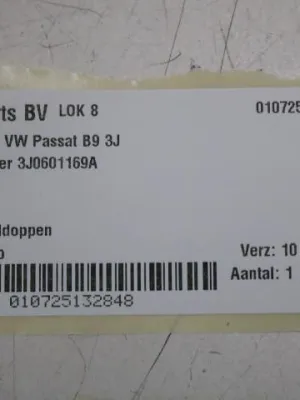 NIEUW! 1 losse org. 19 inch wieldop VW Passat B9! 3J0601169A